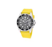 Invicta Pro Diver 47163 Montre Homme - Entanche - Analogique - Mouvement à Quartz - Acier Inoxydable avec Cadran Gris - 43mm
