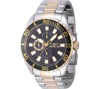 Invicta Pro Diver 47557 Montre Homme - Entanche - Analogique - mouvement à quartz - acier inoxydable avec cadran gris - 46mm