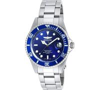 Invicta Pro Diver 9204OB Montre - Entanche - Analogique - mouvement à quartz - acier inoxydable avec cadran bleu - 37mm