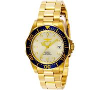 Invicta Pro Diver 9743 Montre Homme - Entanche - Analogique - mouvement automatique - acier inoxydable avec cadran champagne - 40mm