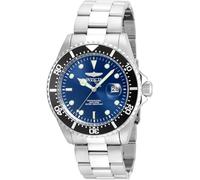 Invicta Pro Diver - Montre Homme Quartz en Acier Inoxydable - 43 mm, Bleu / Argent