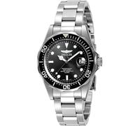 Invicta Watches Montre Homme Pro Diver – Mouvement à quartz, acier inoxydable, 37 mm, cadran noir