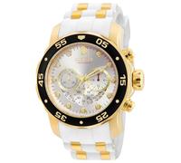 Invicta Pro Diver - Scuba 20292 Montre Homme - Entanche - Analogique - Mouvement à Quartz - Acier Inoxydable avec Cadran Argent - 48mm