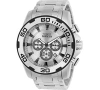Invicta Pro Diver - SCUBA 22317 Montre Homme - Entanche - Analogique - mouvement à quartz - acier inoxydable avec cadran argent - 50mm