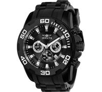 Invicta Pro Diver - SCUBA 22338 Montre Homme - Entanche - Analogique - mouvement à quartz - acier inoxydable avec cadran noir - 50mm