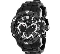 Invicta Pro Diver - SCUBA 22799 Montre Homme - Entanche - Analogique - mouvement à quartz - acier inoxydable avec cadran noir - 50mm