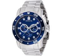 Invicta Pro Diver - SCUBA 45728 Montre Homme - Entanche - Analogique - mouvement à quartz - acier inoxydable avec cadran bleu - 48mm