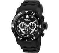 Invicta Pro Diver - SCUBA 6986 Montre Homme - Entanche - Analogique - mouvement à quartz - acier inoxydable avec cadran noir - 48mm