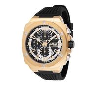 Invicta Racing 48166 Montre Homme - Entanche - Analogique - Mouvement à Quartz - Acier Inoxydable avec Cadran Noir - 47mm