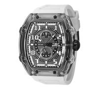 INVICTA Racing 48719 Montre Homme - Entanche - Analogique - Mouvement à Quartz - Plastique avec Cadran Gris - 48mm