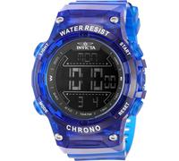 Invicta Racing 49048 Montre Homme - Entanche - Digitale - mouvement à quartz - Plastique avec cadran noir - 52mm