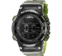 Invicta Racing 49049 Montre Homme - Entanche - Digitale - mouvement à quartz - Plastique avec cadran noir - 52mm