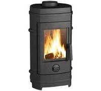 INVICTA Remilly 7 kW Poele a bois Flamme Verte 7* - Buches 34 cm Noir G