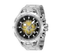 INVICTA Reserve - Ocean Warrior 47848 Montre Homme - Entanche - Analogique - Mouvement à Quartz - Acier Inoxydable avec Cadran Jaune - 54mm