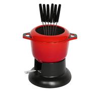 Service À Fondue Standart Fonte Émaillée Rouge * - 89995