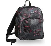 Invicta S.P.A. Benin M Backpack, Dark Bloom, Black, 28 L, Double Compartment, School and Leisure, One Size