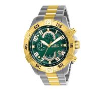 INVICTA S1 Rally 26099 Montre Homme - Entanche - Analogique - Mouvement à Quartz - Acier Inoxydable avec Cadran Vert - 48mm