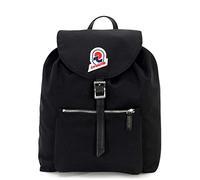 Invicta Sac à Dos, Alpino Heritage Sac Décontracté, Unisexe, pour le Bureau, les Déplacements Quotidiens, l'École, le Sport, les Loisirs, Design Italien, Noir