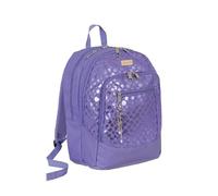 Invicta Sac à dos avancé pour fille romantique camomille - Violet - 3 compartiments - École secondaire - Multisport - Romantique moderne