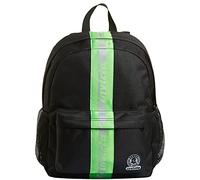 Invicta Sac à Dos, Benin S Sac à Dos, pour Adolescents, Filles et Garçons, Grande Capacité, pour L'École, le Sport, les Loisirs, Pochette pour Ordinateur Portable, design Italien, Noir/Vert