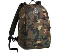Invicta Sac à Dos, Camo, Sac à Dos Écologique, Sac à Livres, pour Adolescents, Filles et Garçons, Grande Capacité, pour L'École, le Sport, les Loisirs, Double Face, design Italien, Vert