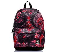 Invicta Sac à Dos, Carlson Animalier Patch Sac à Dos Écologique, Sac à Livres, Filles et Garçons, , pour L'École, le Sport, avec Poches Latérales et Pochette pour Ordinateur Portable, Rayé