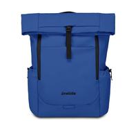 Invicta Sac à Dos de Travail Invict-Act Fold, Bleu, monocompartiment avec Poche PC 15,6", Poche Gourde et Fond renforcé, Grand Sac à Dos 32 L pour Bureau et université, pour Homme et Femme, Bleu,
