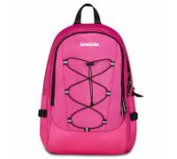 Invicta Sac à dos d'école Invict-Act Smart, rose, double compartiment avec poche pour PC et poche pour bouteille d'eau, 23 l, école moyenne et supérieure, sac à dos fille, rose, Taglia Unica