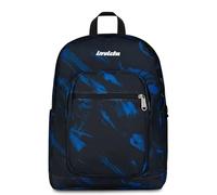 Invicta Sac à dos d'école Jelek, bleu, double compartiment avec poche pour PC et poche pour gourde, 34 l, école moyenne et supérieure, sac à dos garçon, bleu, Taglia Unica