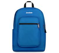 Invicta Sac à dos Jelek Plain, bleu, 34 L, double compartiment, double poche avant, poche intérieure avec organiseur, poche pour ordinateur ou tablette, poche porte-bière, école moyenne et supérieure