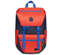 Invicta Sac à Dos, Jolly X Sac à Dos Écologique, pour le Bureau, Escapade, pour L'École, le Sport, les Loisirs, avec Poches Latérales & Pochette pour Ordinateur Portable 15,6'', Bleu/Rouge