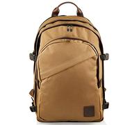 Invicta Sac à Dos, Rond Lux Unisexe, Grande Capacité, design Italien Pratique, Beige/Marron