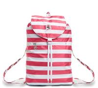 Invicta Sac à Dos, Vintage Next; Minisac Sac à Dos à Cordon de Serrage, Sac à Dos Décontracté, Unisexe, Taille Unique 8 L, pour Les Escapade & Les Loisirs, avec Ceinture de Hanche Rose/Blanc