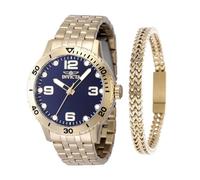 Invicta Specialty 48259 Montre Homme - Entanche - Analogique - Mouvement à Quartz - Acier Inoxydable avec Cadran Gris - 42mm