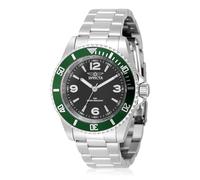 Invicta Specialty 49338 Montre Homme - Entanche - Analogique - Mouvement à Quartz - Acier Inoxydable avec Cadran Noir - 40mm