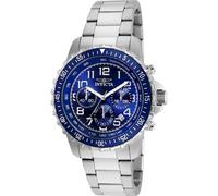 Invicta Specialty 6621 Montre Homme - Entanche - Analogique - mouvement à quartz - acier inoxydable avec cadran bleu - 45mm