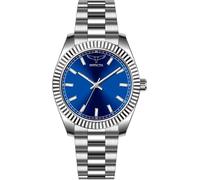 INVICTA Specialty 69015 Montre Homme - Entanche - Analogique - Mouvement à Quartz - Acier Inoxydable avec Cadran Bleu - 40mm