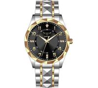 INVICTA Specialty 69024 Montre Homme - Entanche - Analogique - Mouvement à Quartz - Acier Inoxydable avec Cadran Noir - 41mm