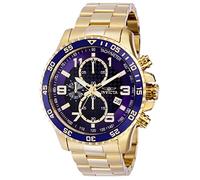 Invicta Specialty Montre Homme Mouvement à Quartz en Acier Inoxydable - 45mm