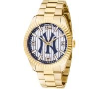 INVICTA Specialty - New York 49864 Montre Homme - Entanche - Analogique - Mouvement à Quartz - Acier Inoxydable avec Cadran Argent - 43mm