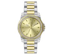 INVICTA Speedway 49106 Montre Homme - Entanche - Analogique - Mouvement à Quartz - Acier Inoxydable avec Cadran Or - 42mm