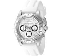 INVICTA Speedway 50488 Montre Homme - Entanche - Analogique - Mouvement à Quartz - Acier Inoxydable avec Cadran Argent - 40mm