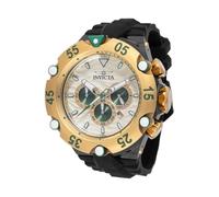 INVICTA Subaqua 48544 Montre Homme - Entanche - Analogique - Mouvement à Quartz - Acier Inoxydable avec Cadran Or - 54mm