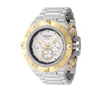INVICTA Subaqua - Noma IV 48196 Montre Homme - Entanche - Analogique - Mouvement à Quartz - Acier Inoxydable avec Cadran Argent - 50mm