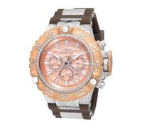 INVICTA Subaqua - Poseidon 48556 Montre Homme - Entanche - Analogique - Mouvement à Quartz - Acier Inoxydable avec Cadran Or Rose - 55mm
