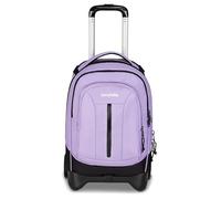 Invicta Trolley Plug LED, violet, 34 L, double compartiment, LED avant intégrée, système croisé, poche équipée, poche porte-PC, poche porte-bouteille, école moyenne et supérieure, fille