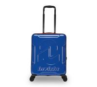 Invicta Trolley Travel Valises - Bagage à Main - Bleu - 33 litres - Rigide pour la Cabine avec 4 Roues pivotantes - Bleu - Taglia Unica Modern, Taille Unique, Moderne