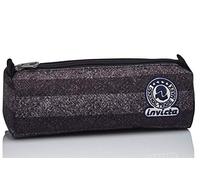 Invicta Trousse à Crayons - Trousse à Stylos, Multicolore, Boîte à Papeterie, Trousse à Stylos pour Adolescents et Adolescentes, Parfait pour les Fournitures Scolaires, Gris, Ischoolpack