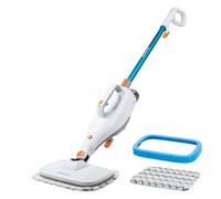 Invictus Lot de 7 nettoyeurs vapeur, câble de 5 m, 2 niveaux de vapeur et patins pour tapis, blanc