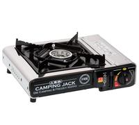 INVIDA Camping Jack Réchaud à gaz dans un étui de transport avec cartouches de gaz Quantité au choix (réchaud à gaz individuel)